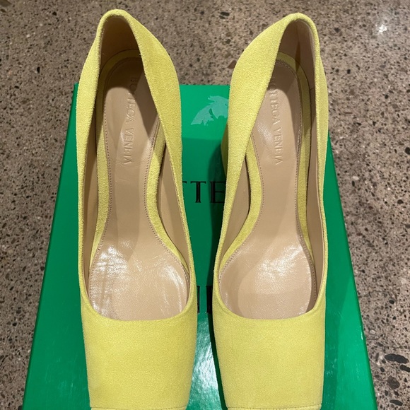 Bottega Veneta Tower Pumps in Green - Picture 5 of 6